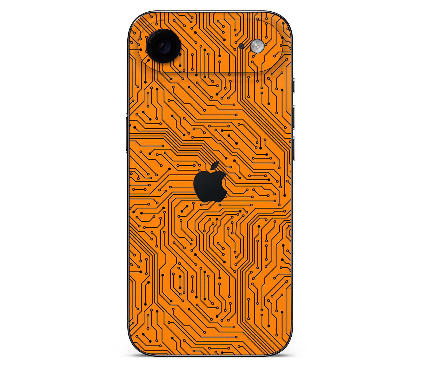 iPhone Air skin, Pulse Grid, back skin with logo cutout