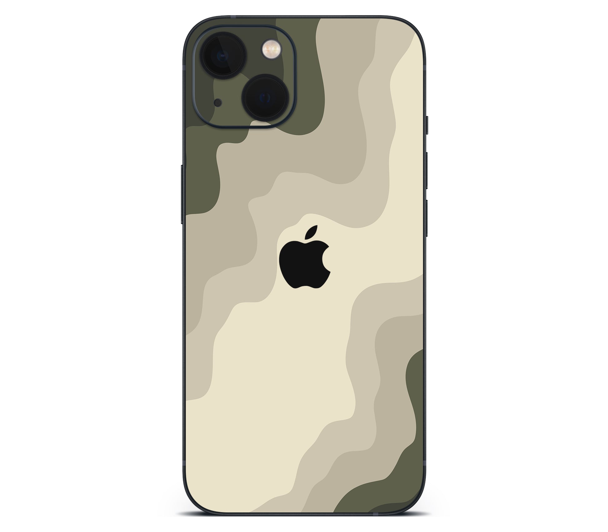 iPhone 13 Mini skin, Drift (Mirage), back skin with logo cutout