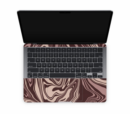 MacBook Air 13" (2024, M3) skin, Vertigo (Fever), inside skin