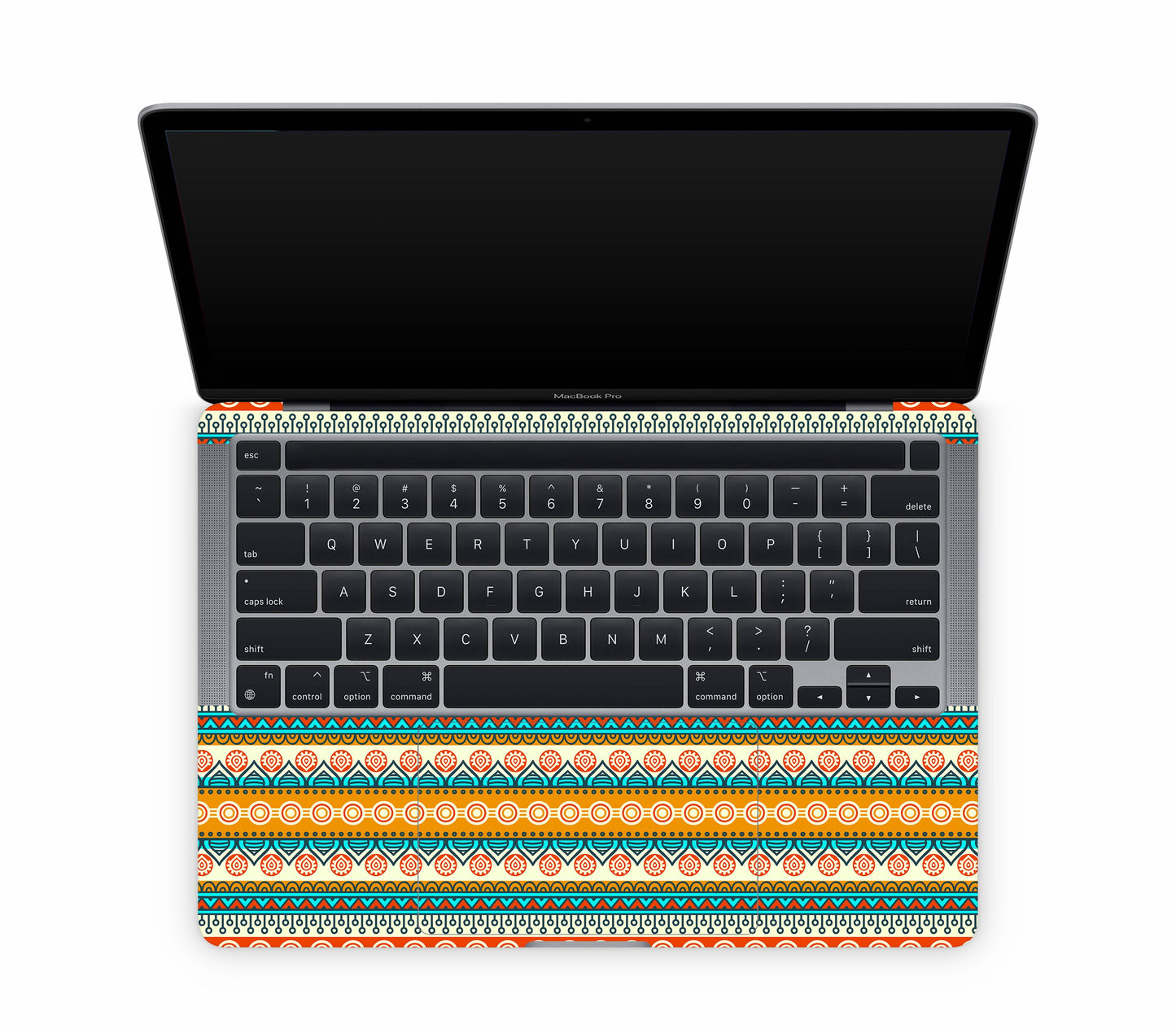 MacBook Pro 13" (2022, M2) skin, Rangoli, inside skin