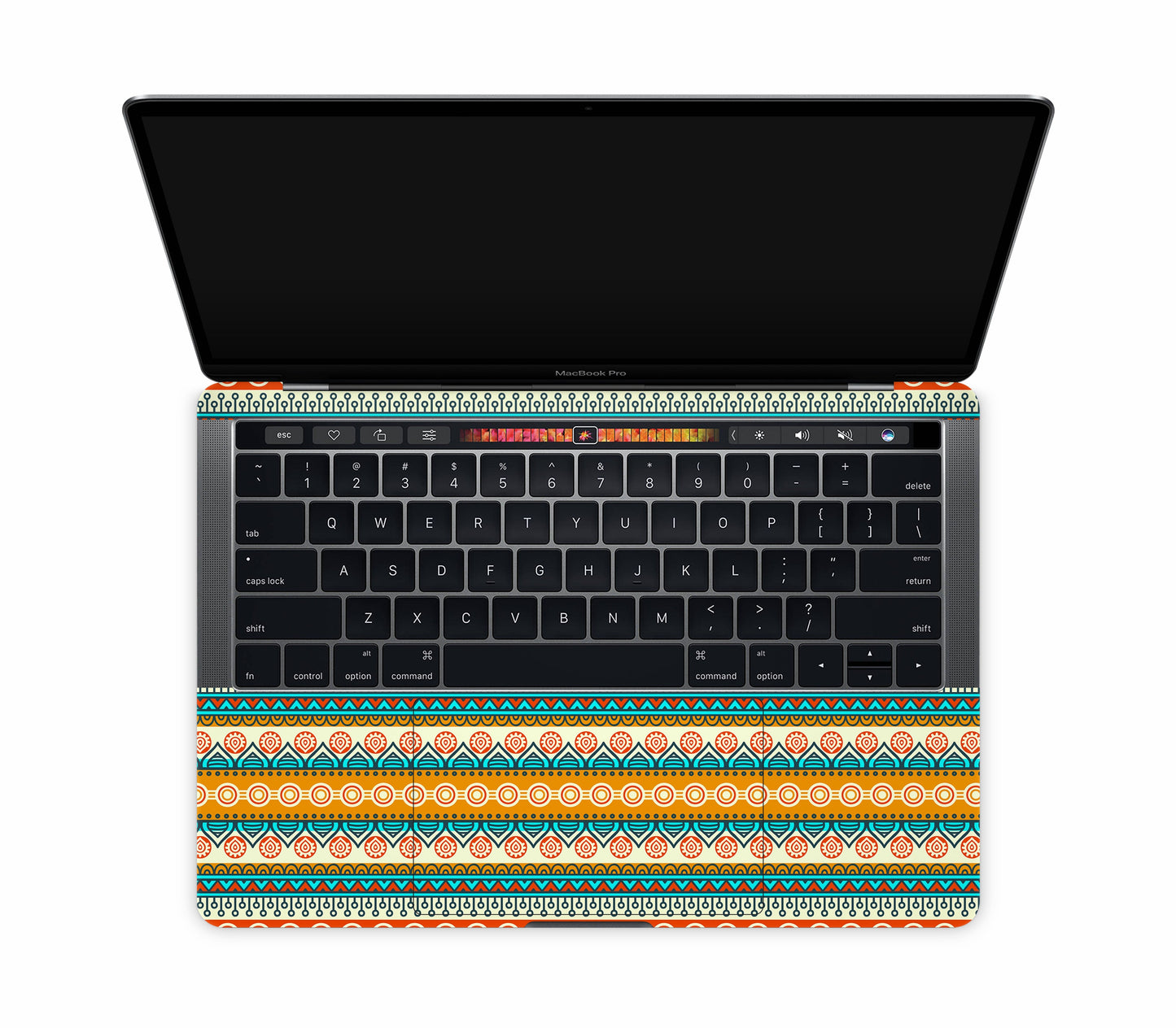 MacBook Pro 13" (2016-2019) Touch Bar skin, Rangoli, inside skin