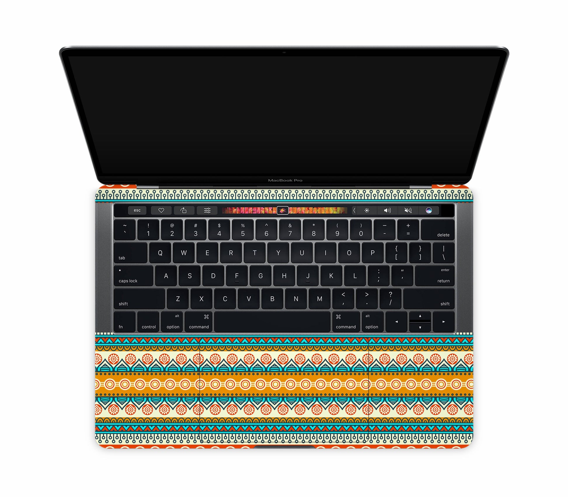 MacBook Pro 13" (2016-2019) Touch Bar skin, Rangoli, inside skin