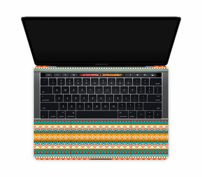 MacBook Pro 13" (2016-2019) Touch Bar skin, Rangoli, inside skin