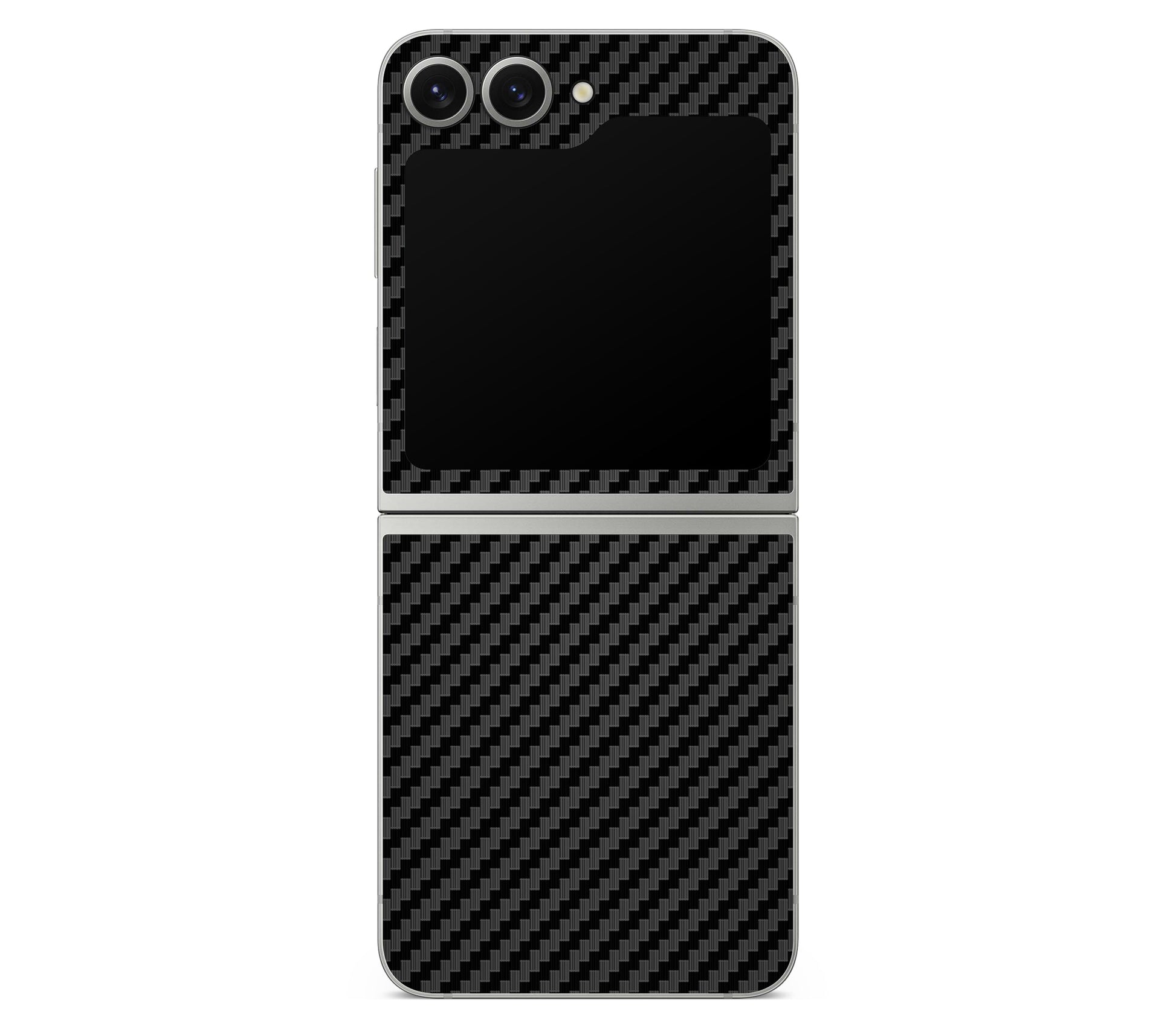 Galaxy Z Flip 7 FE skin, Code: Carbon, back skin