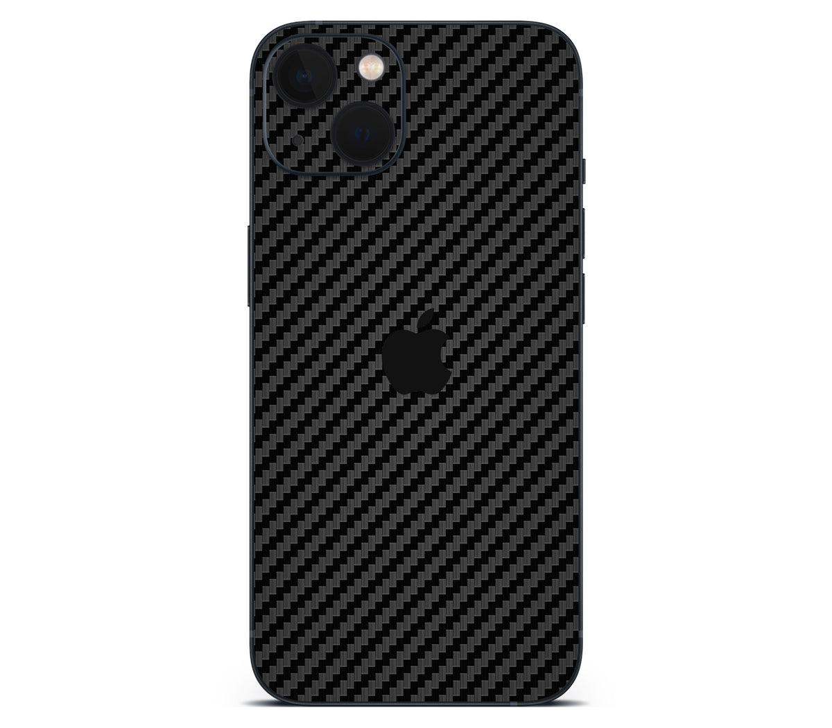 iPhone 13 skin, Code: Carbon, back skin with logo cutout