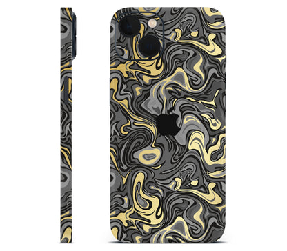 iPhone 13 skin, Damnation, full wrap with logo cutout
