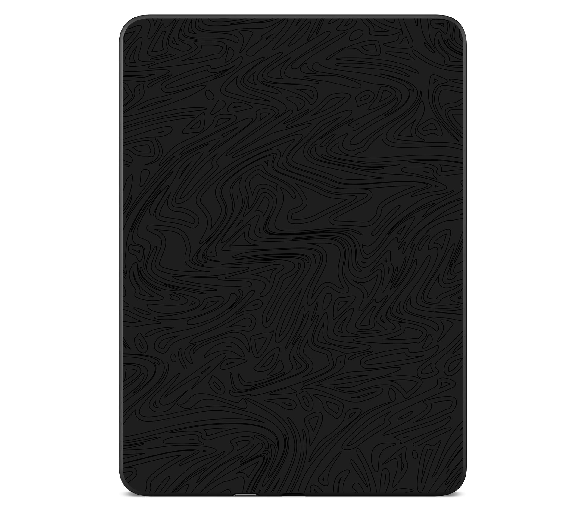 Kindle Paperwhite (Gen 12) skin, Black Ice, back skin