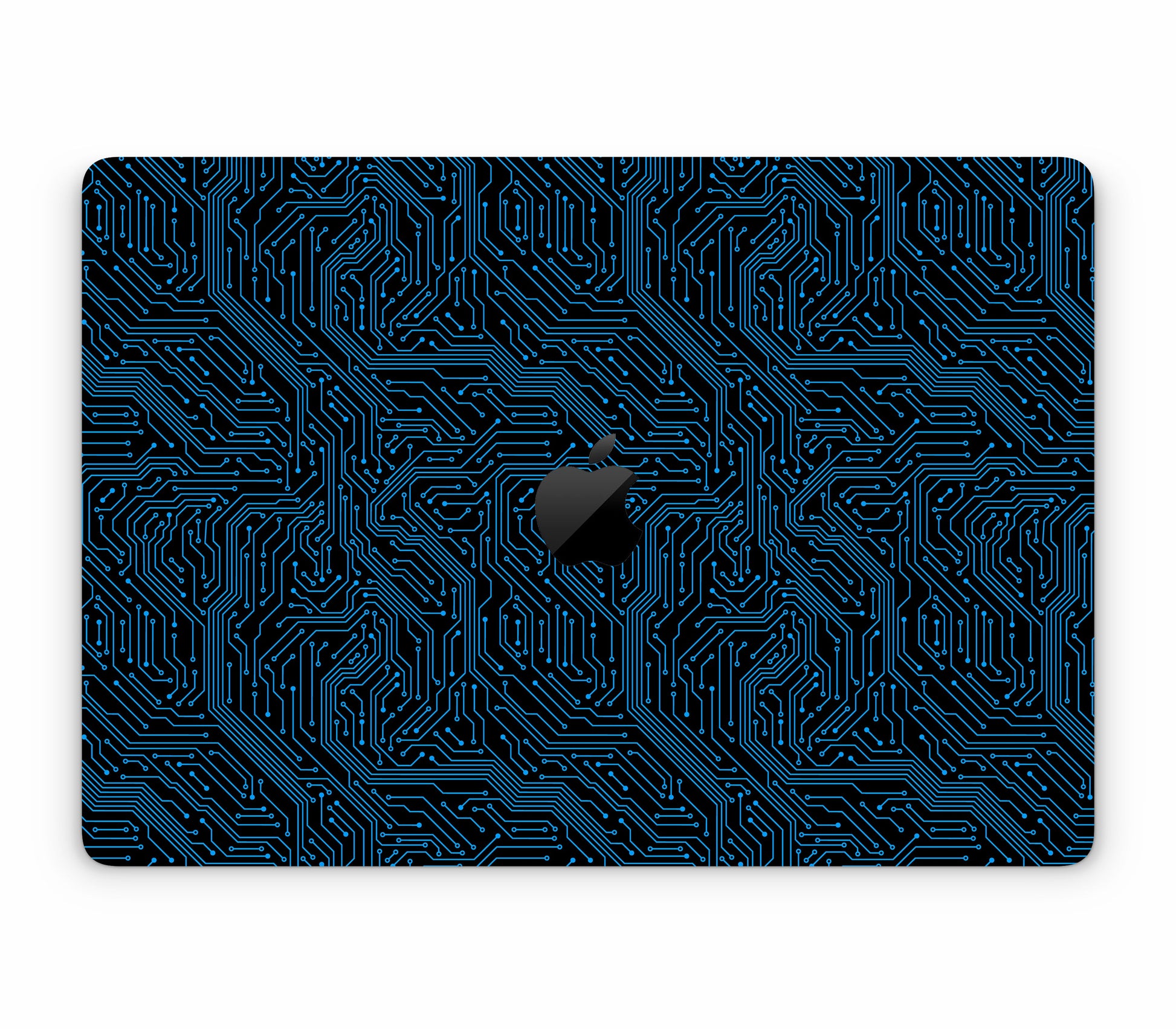 MacBook Pro 16" (2023, M3) skin, Eternal Blue, top skin with logo cutout