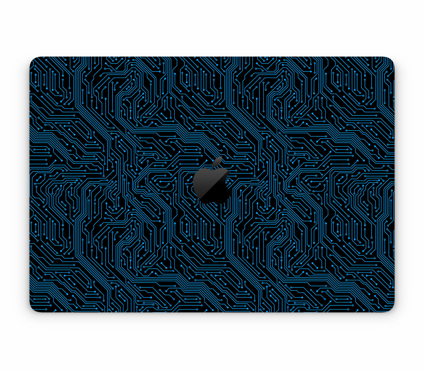 MacBook Pro 16" (2022, M2) skin, Eternal Blue, top skin with logo cutout