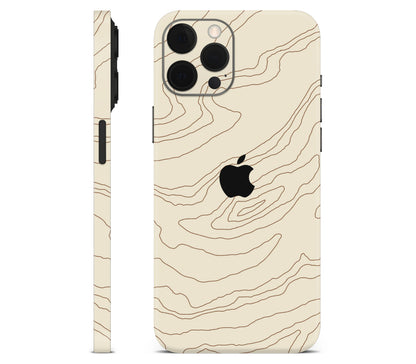 iPhone 12 Pro Max skin, Dune, full wrap with logo cutout