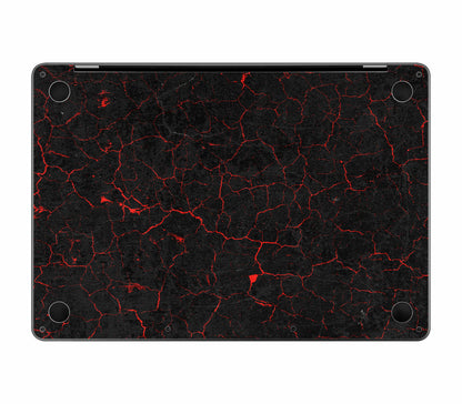 MacBook Pro 13" (2020, M1) skin, Hellcrack, bottom skin