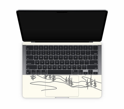 MacBook Air 13" (2025, M4) skin, Offline, inside skin