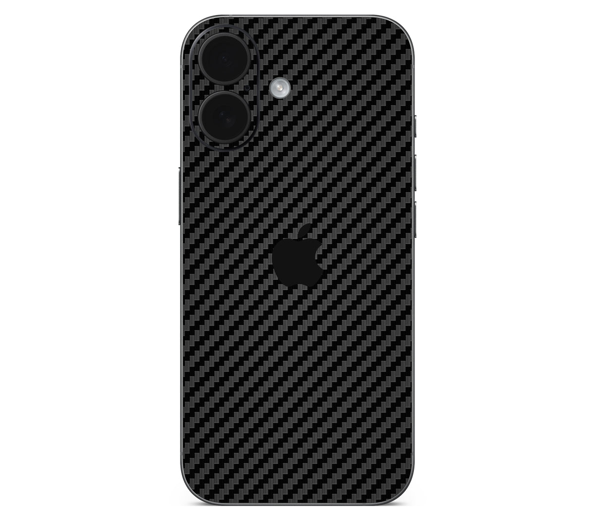 iPhone 17 skin, Code: Carbon, back skin with logo cutout