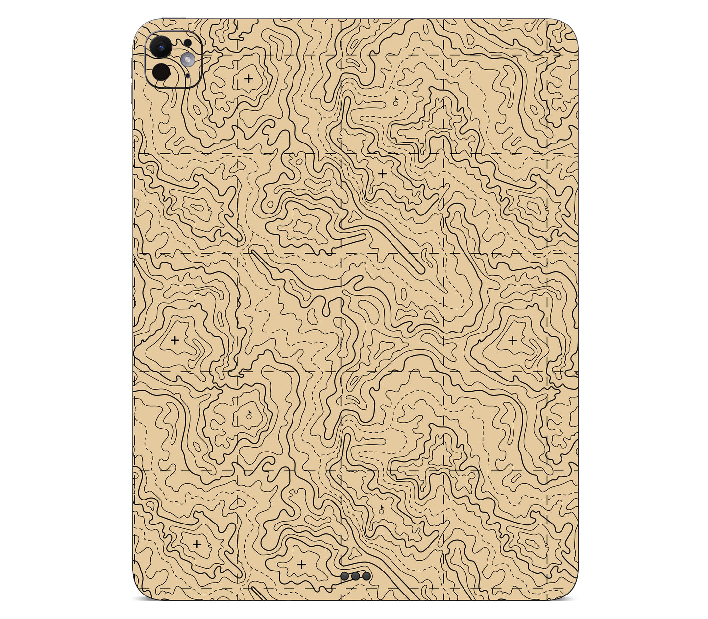 iPad Pro 11" (M4) skin, Lockdown (Sandline), back skin without logo cutout