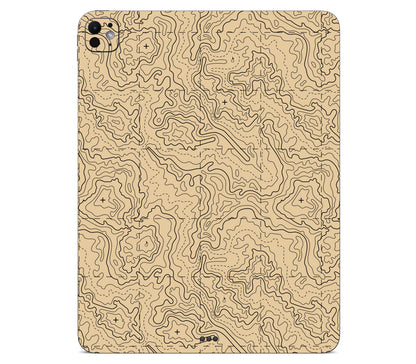 iPad Pro 11" (M5) skin, Lockdown (Sandline), back skin without logo cutout