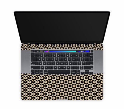 MacBook Pro 16" (2020, Touch Bar) skin, Floral Grid, inside skin