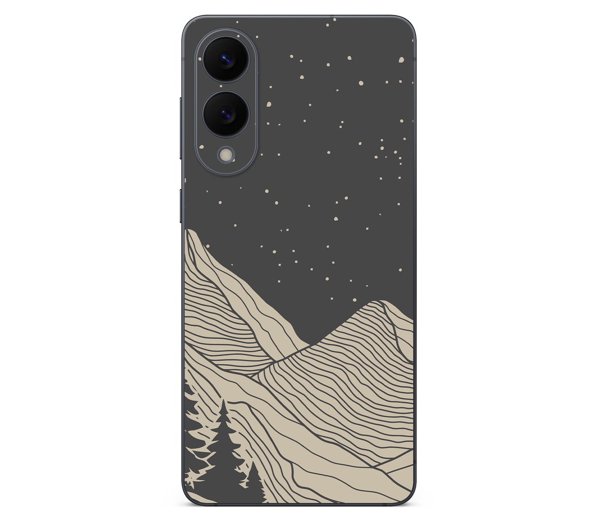 Galaxy S25 Edge skin, Nightline, full wrap skin