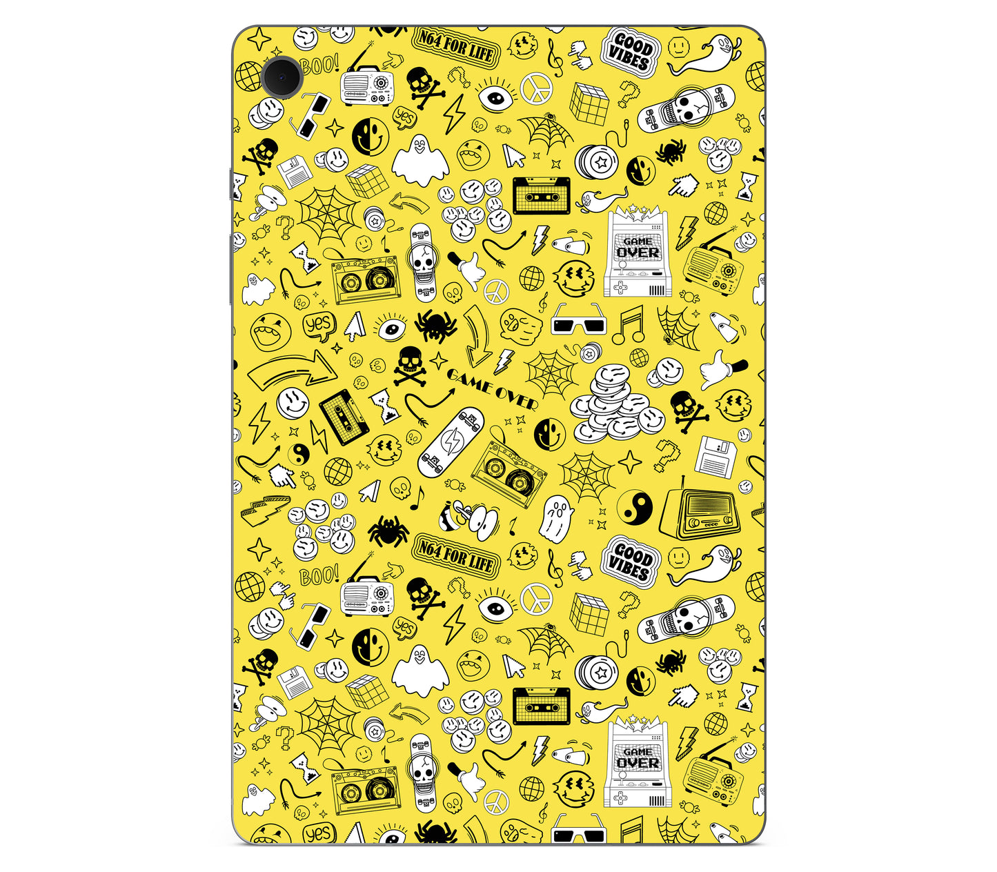 Galaxy Tab S10 Lite skin, 90’s Nostalgia, back skin