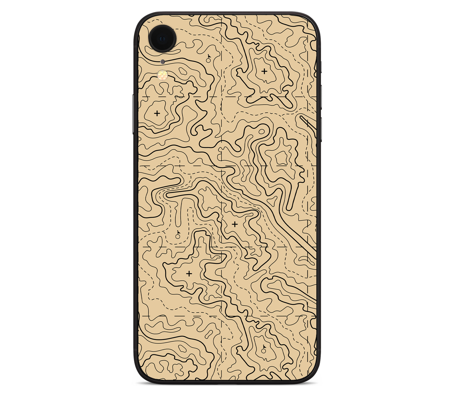 iPhone XR skin, Lockdown (Sandline), back skin without logo cutout
