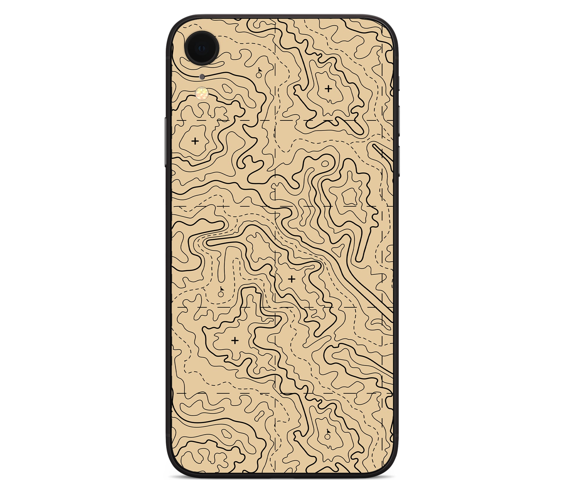 iPhone XR skin, Lockdown (Sandline), back skin without logo cutout