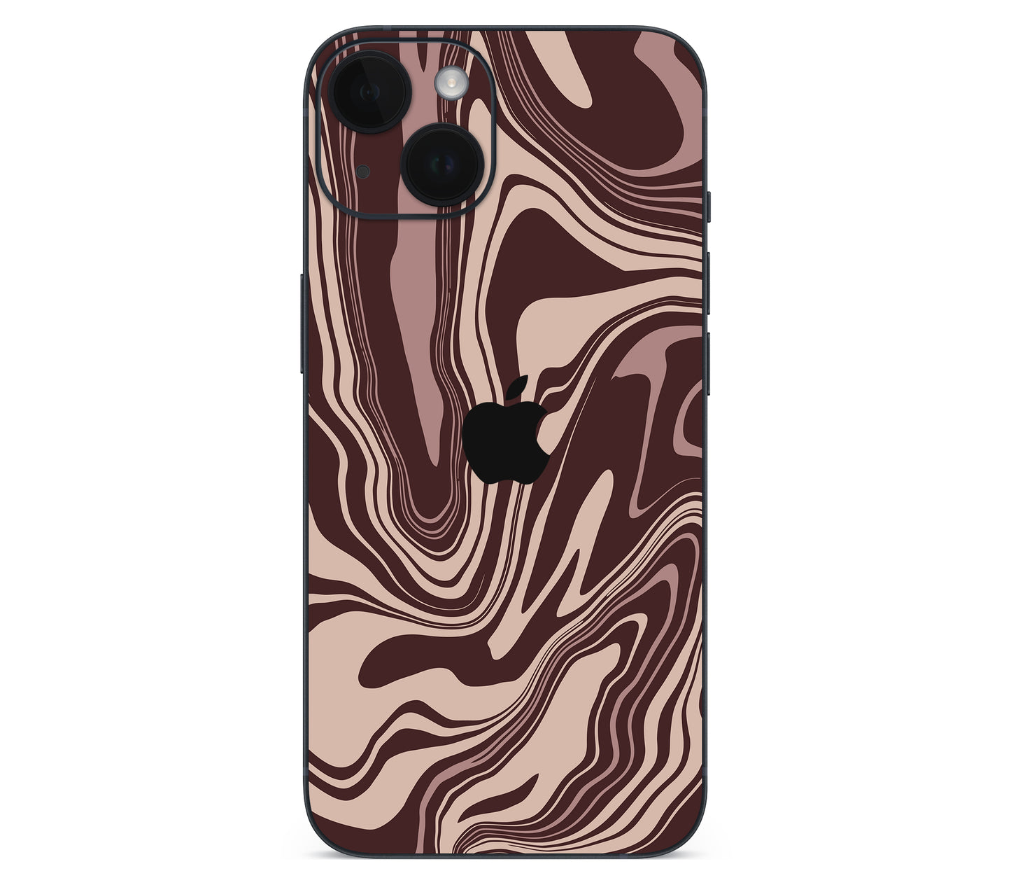 iPhone 14 skin, Vertigo (Fever), back skin with logo cutout