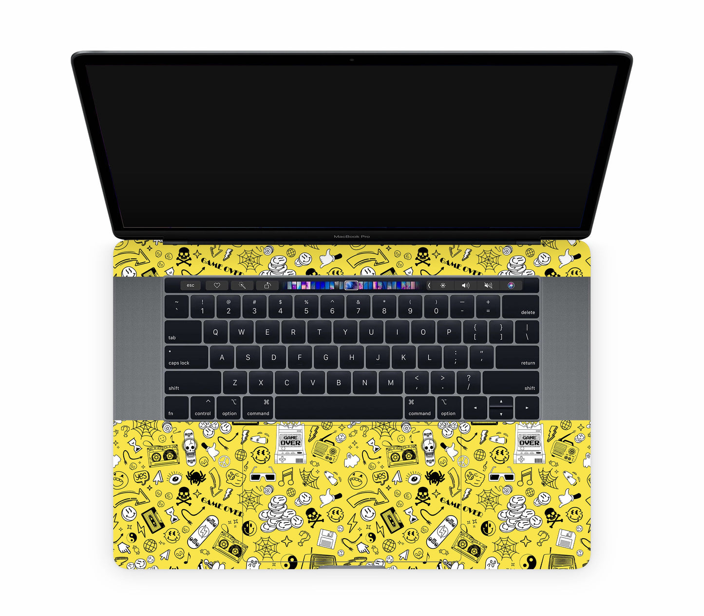 MacBook Pro 15" (2019, Touch Bar) skin, 90’s Nostalgia, inside skin