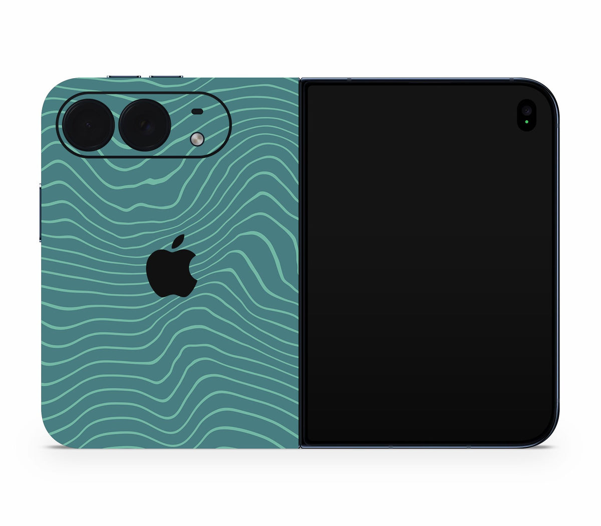 iPhone Duo skin, Tide, full wrap with logo cutout