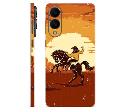 Galaxy S25 Edge skin, Cowboy, full wrap skin