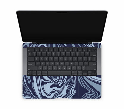 MacBook Pro 14" (2021, M1) skin, Vertigo (Blur), inside skin