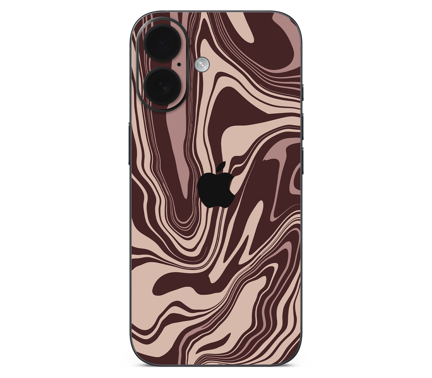 iPhone 16 Plus skin, Vertigo (Fever), back skin with logo cutout
