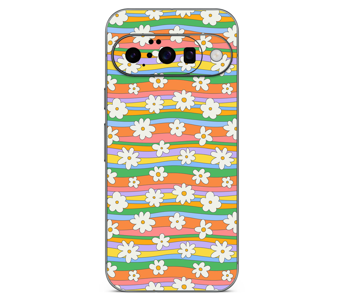 Google Pixel 11 skin, Daisy Drift, back skin