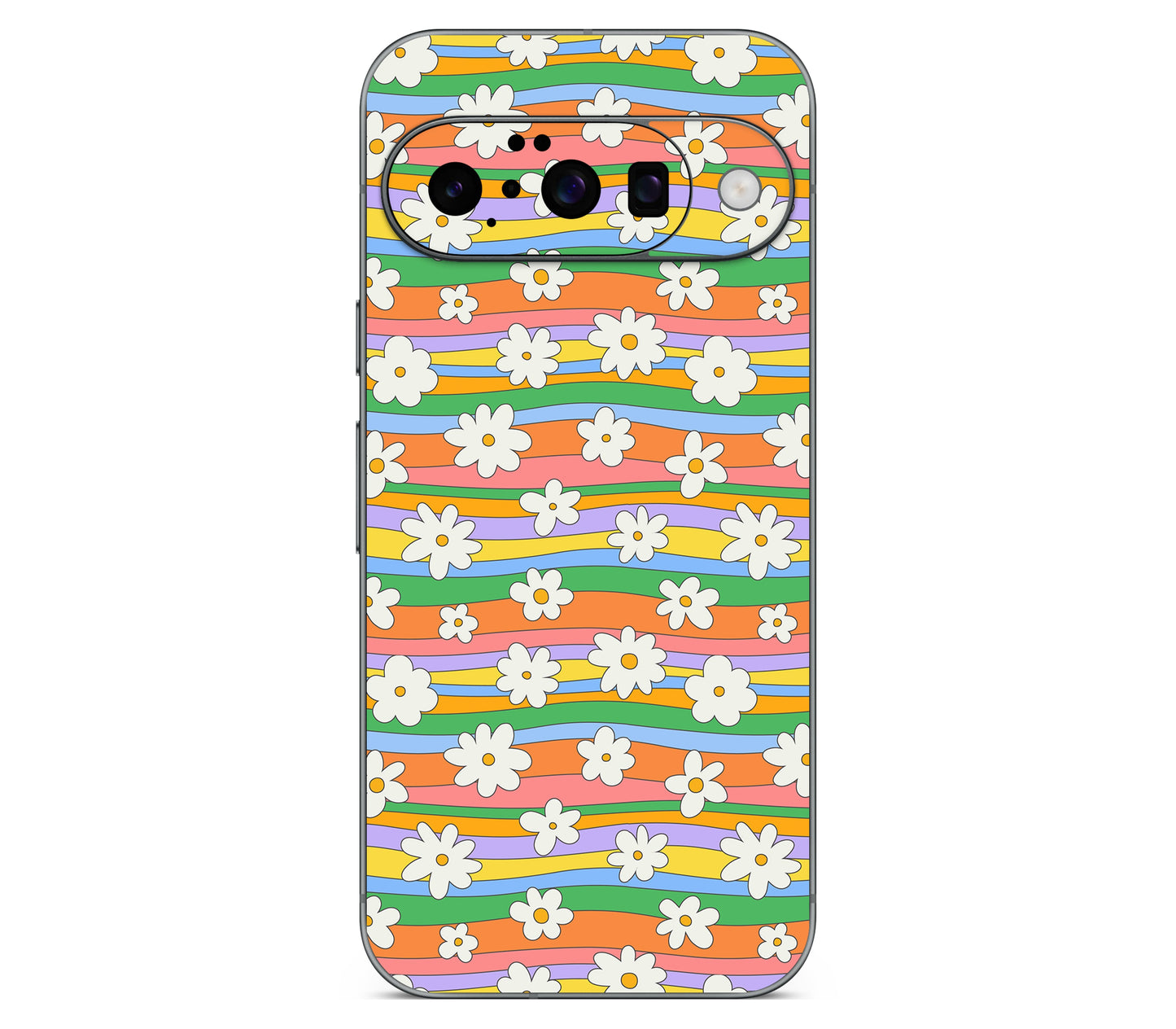 Google Pixel 11 skin, Daisy Drift, back skin