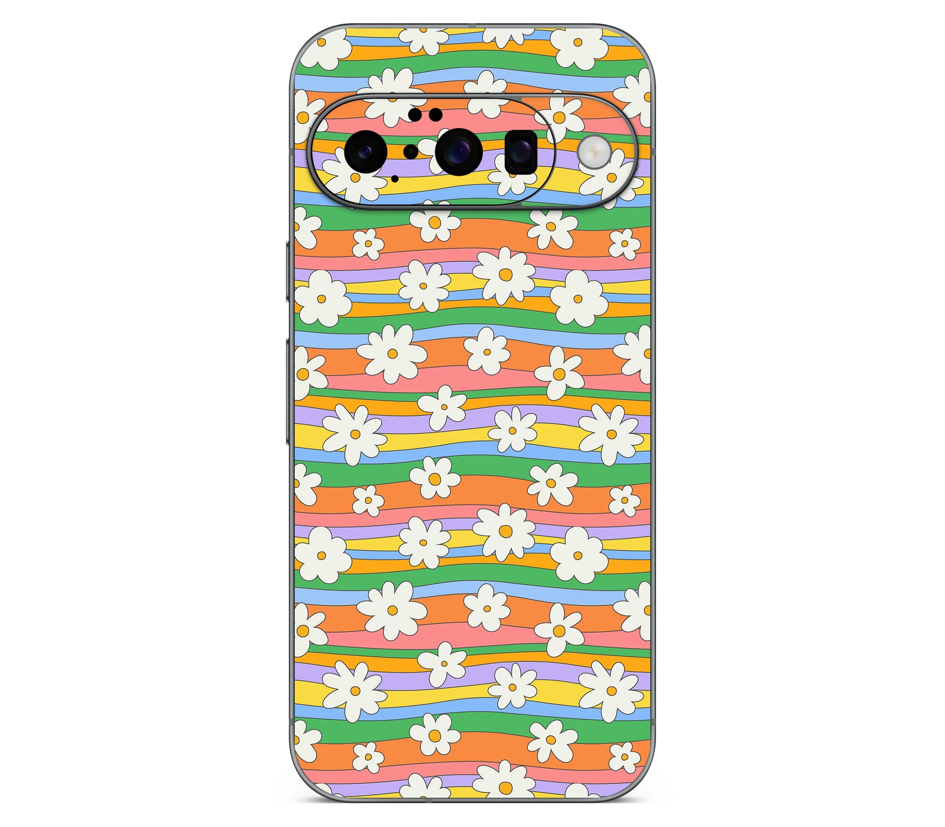 Google Pixel 11 skin, Daisy Drift, back skin