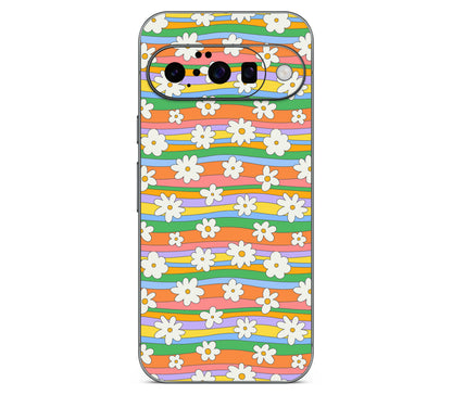 Google Pixel 11 skin, Daisy Drift, back skin