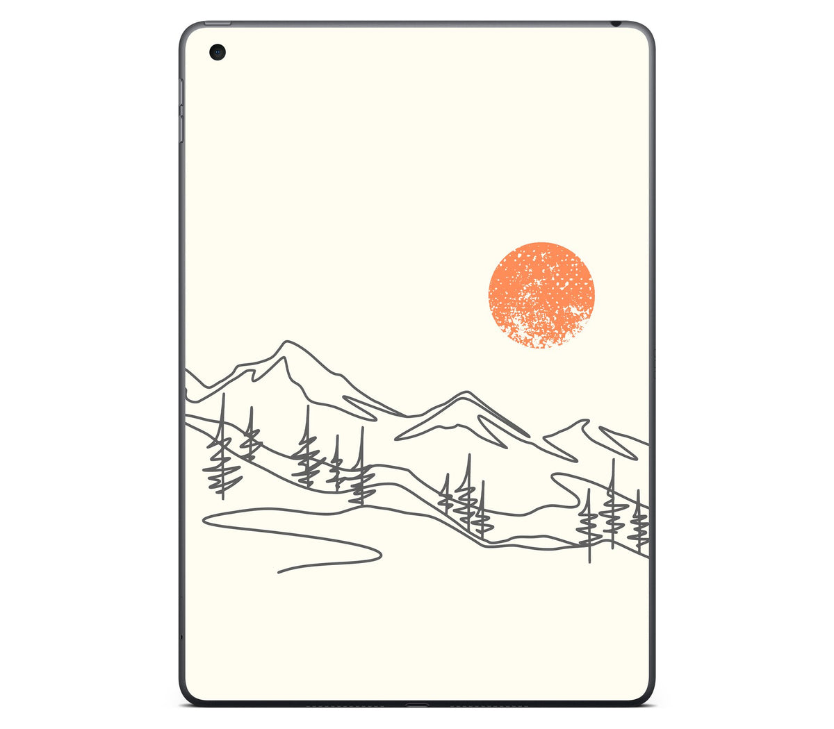 iPad 10.2" (2021, Gen 9) skin, Offline, back skin without logo cutout