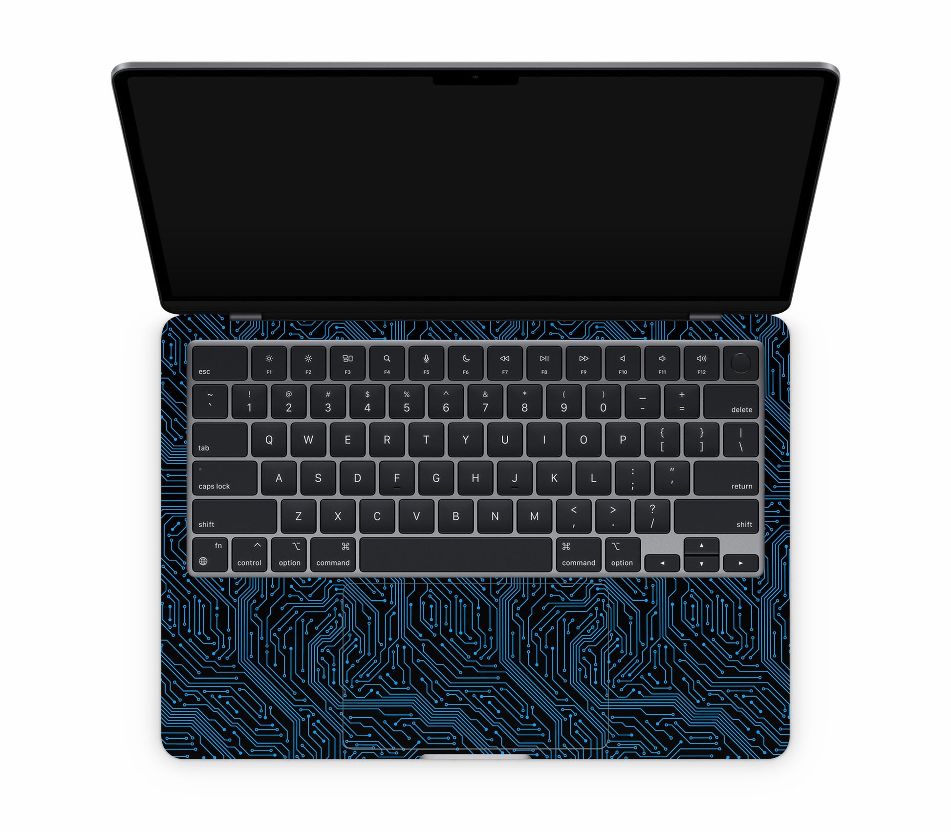 MacBook Air 13" (2025, M4) skin, Eternal Blue, inside skin