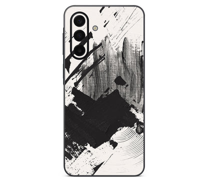 Galaxy A17 skin, Black Noir, back skin