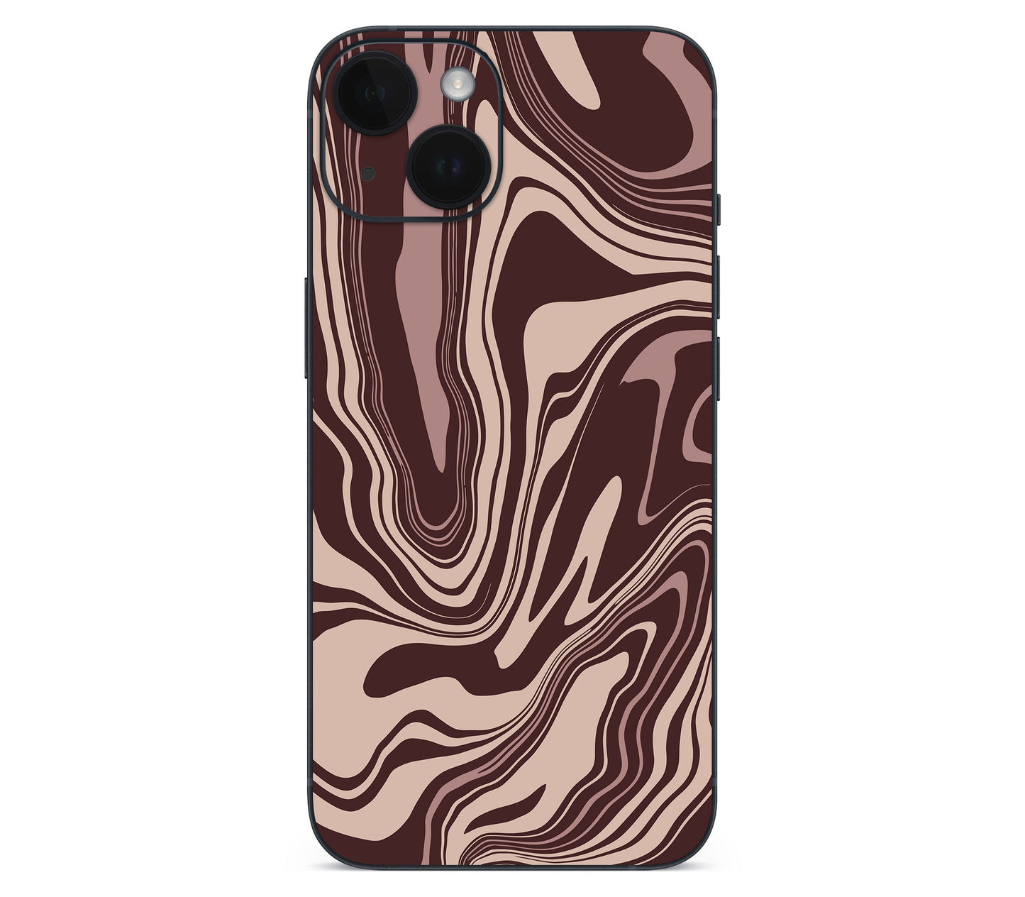iPhone 14 skin, Vertigo (Fever), back skin without logo cutout