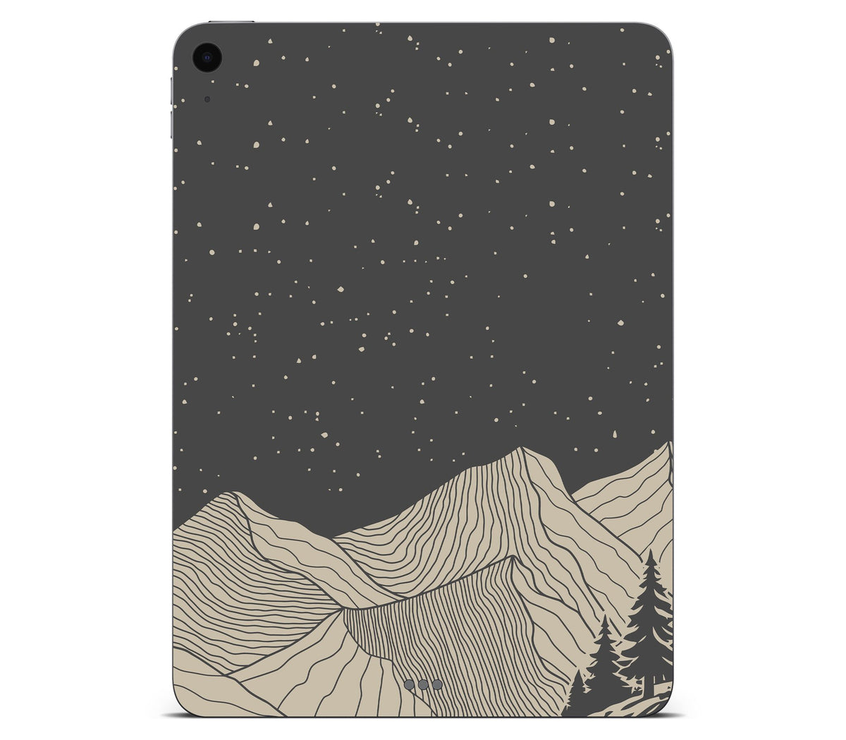iPad Air 4 skin, Nightline, back skin without logo cutout