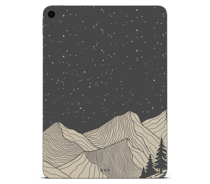 iPad Air 5 skin, Nightline, back skin without logo cutout