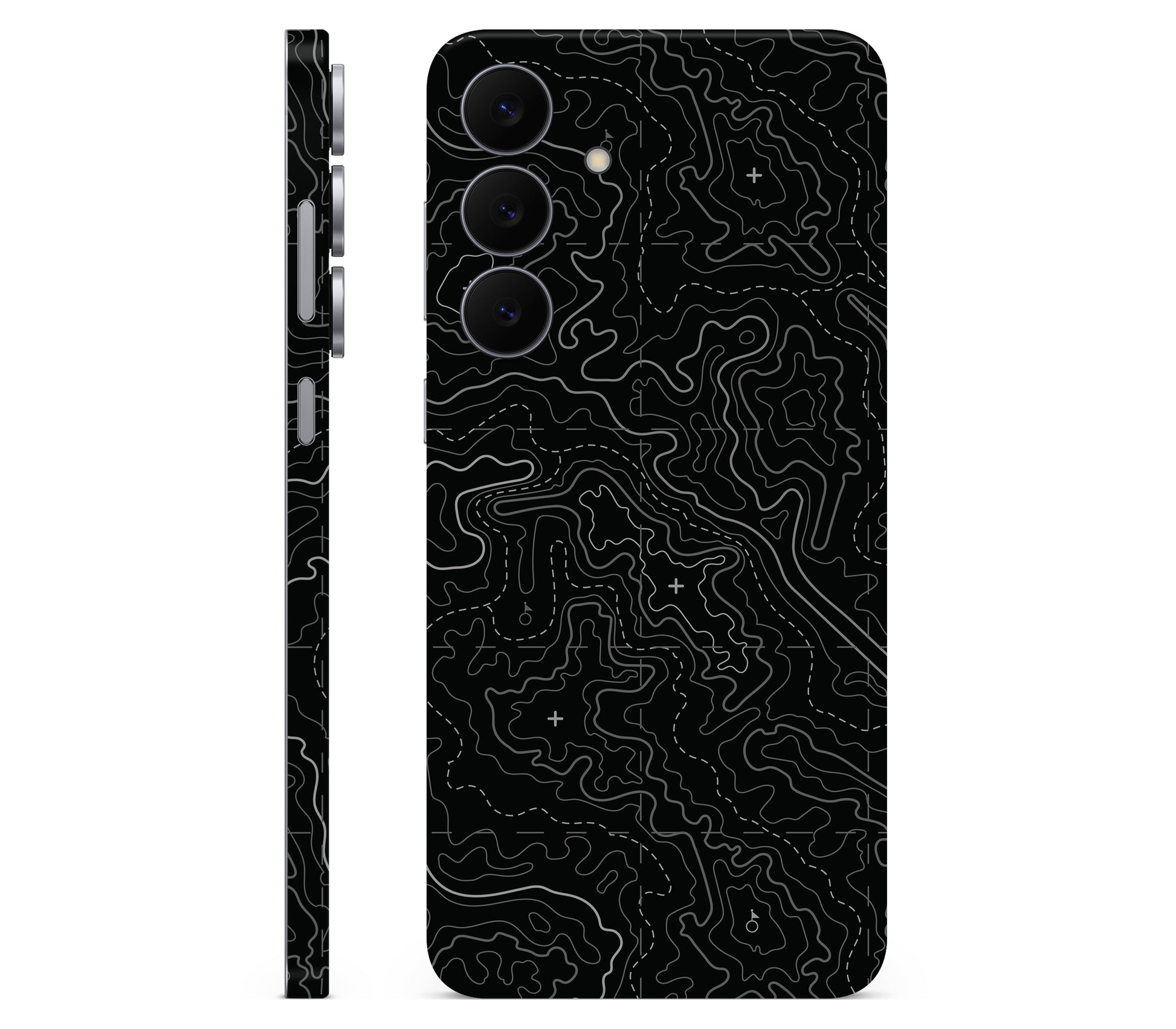 Galaxy S25 FE skin, Lockdown (Blackout), full wrap skin