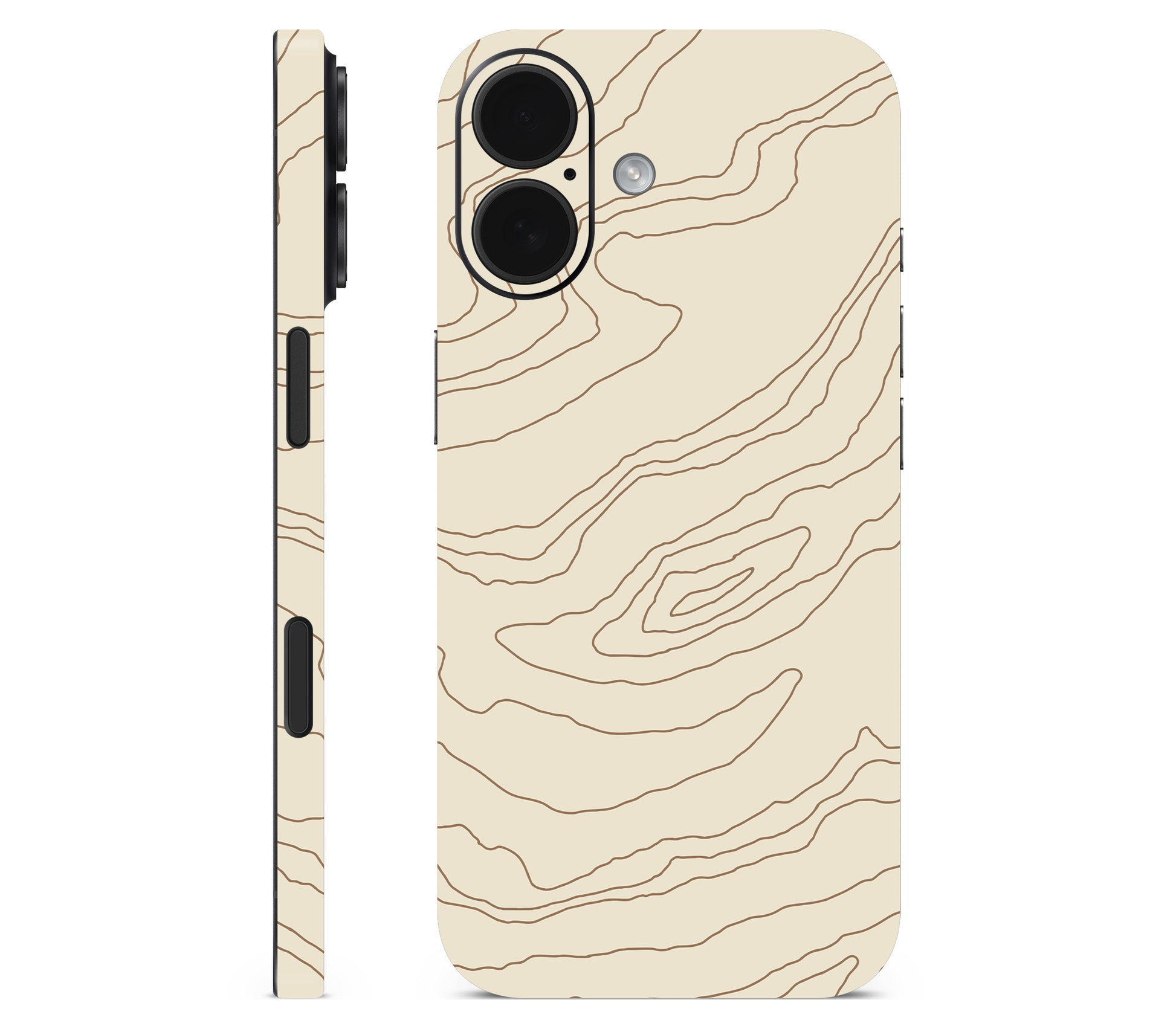 iPhone 17 skin, Dune, full wrap without logo cutout