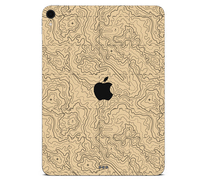 iPad Pro 12.9" (2018-2019, Gen 3) skin, Lockdown (Sandline), back skin with logo cutout