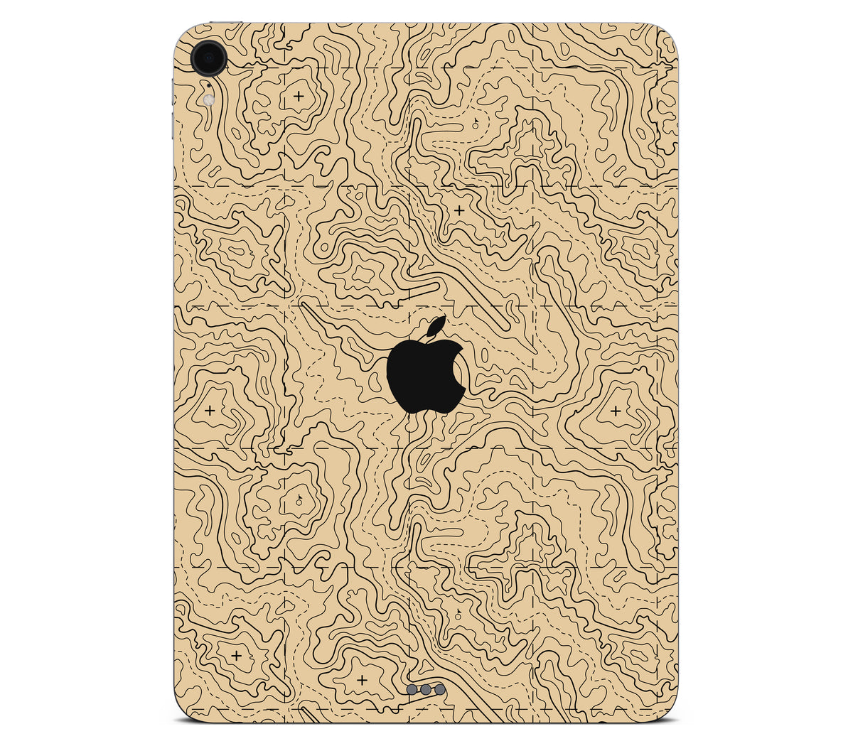 iPad Pro 11" (2018-2019, Gen 1) skin, Lockdown (Sandline), back skin with logo cutout