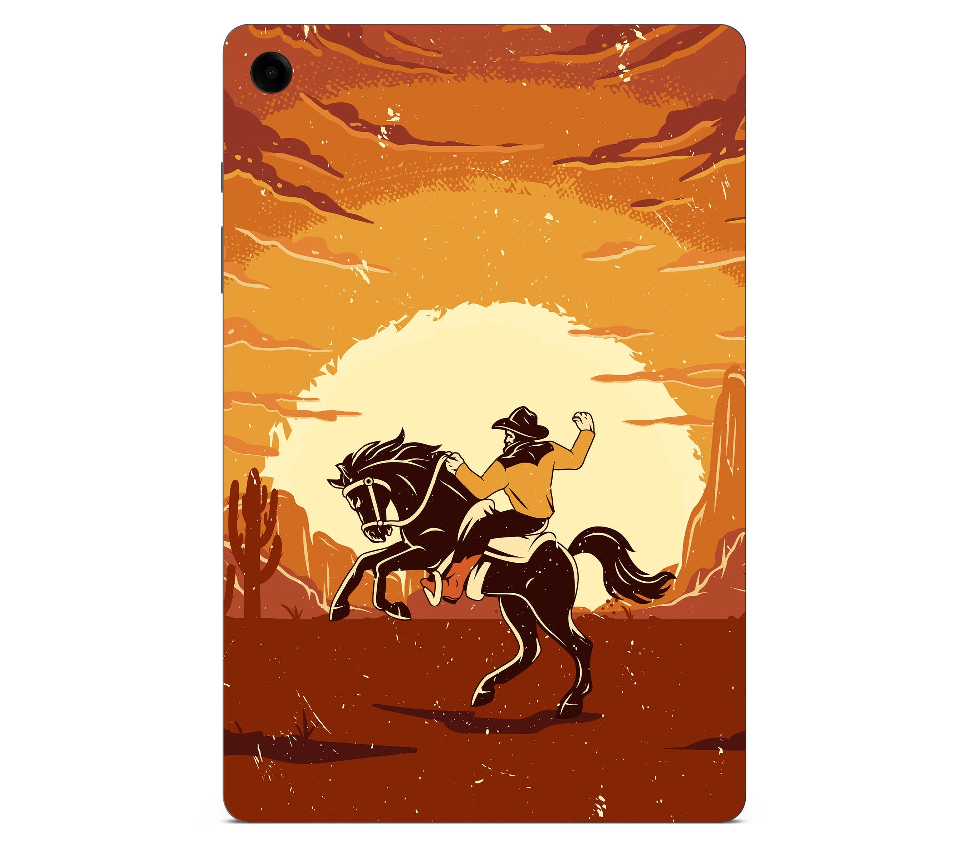 Galaxy Tab A11 Plus skin, Cowboy, back skin