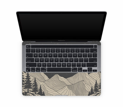MacBook Pro 13" (2020, Intel) skin, Nightline, inside skin