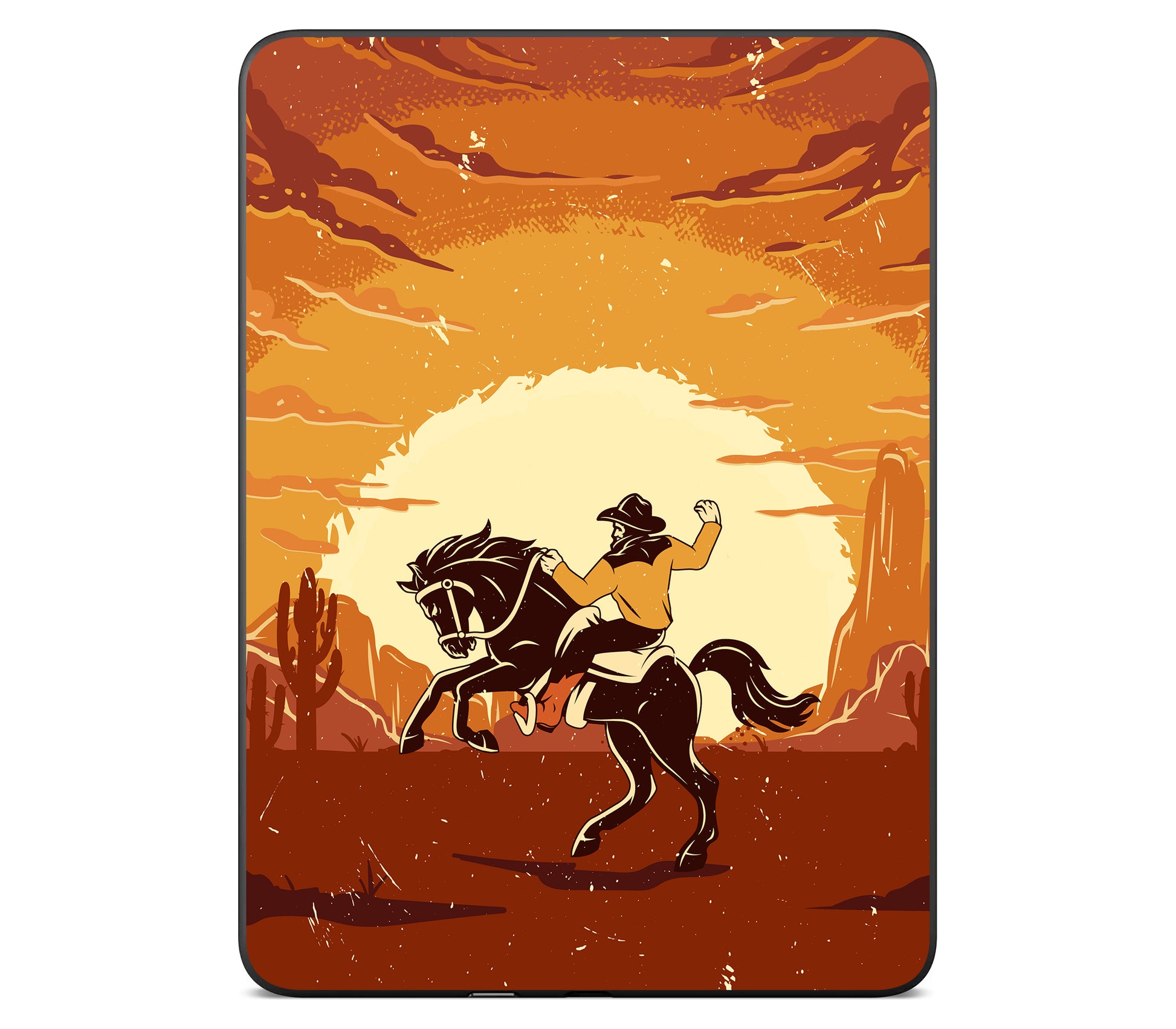 Kindle Paperwhite (Gen 12) skin, Cowboy, back skin