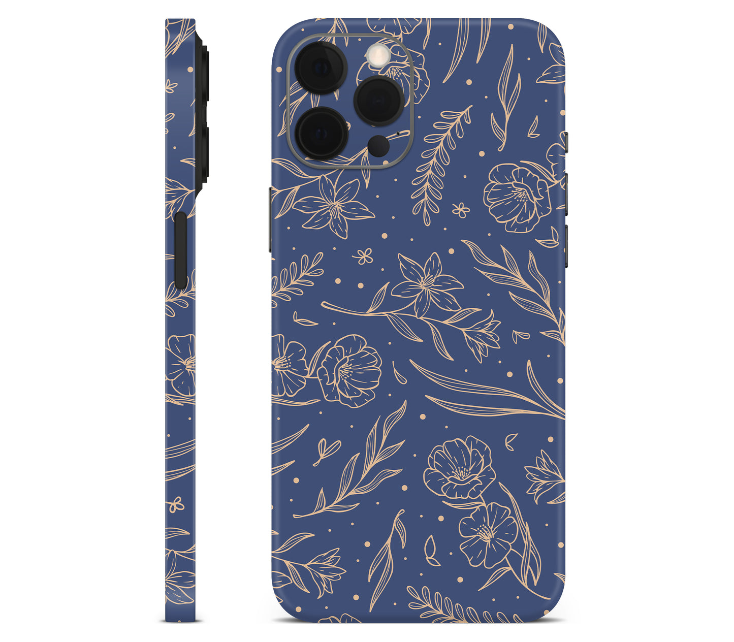 iPhone 12 Pro skin, Twilight, full wrap without logo cutout