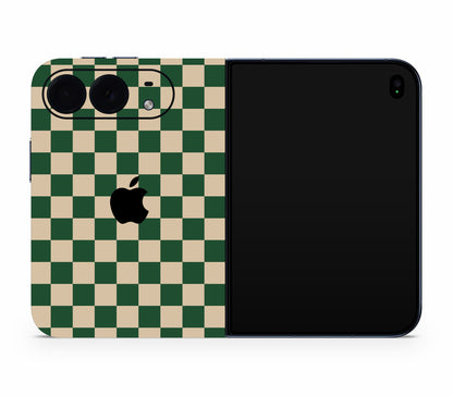 iPhone Duo skin, Queen’s Gambit, full wrap with logo cutout