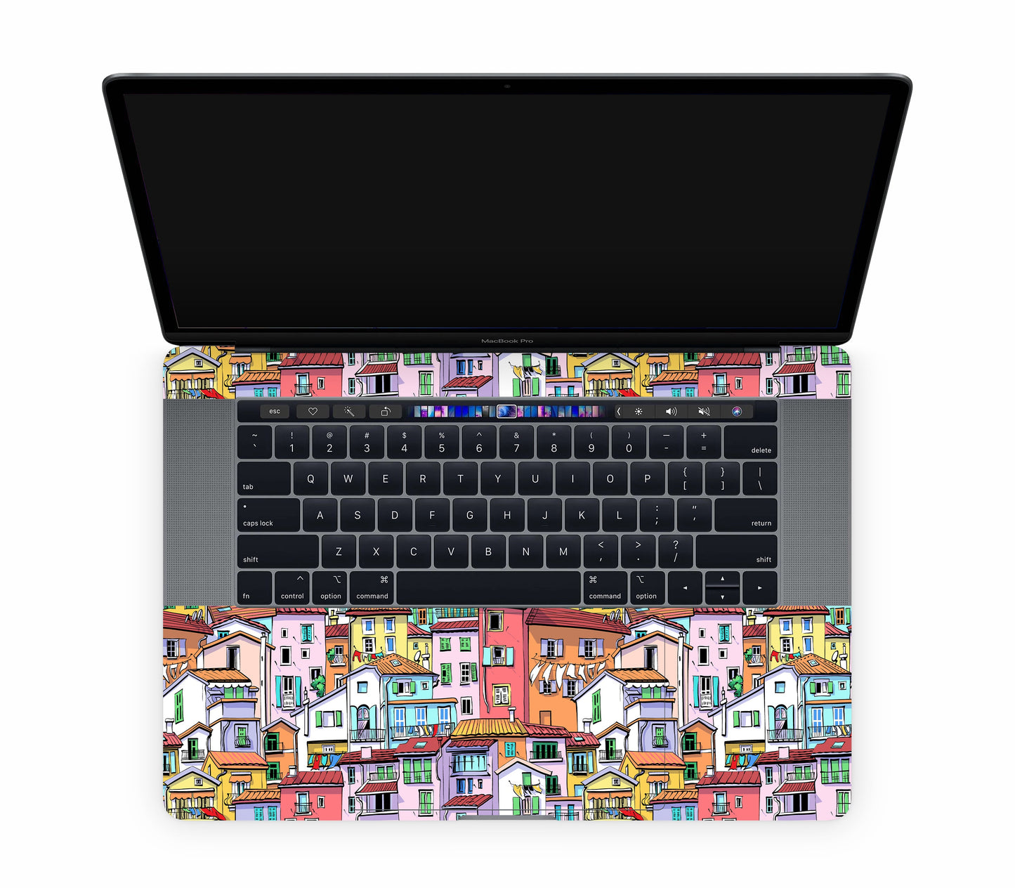 MacBook Pro 15" (2018, Touch Bar) skin, Menton Mosaic, inside skin